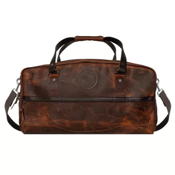 Heritage Leather Weekender Duffel